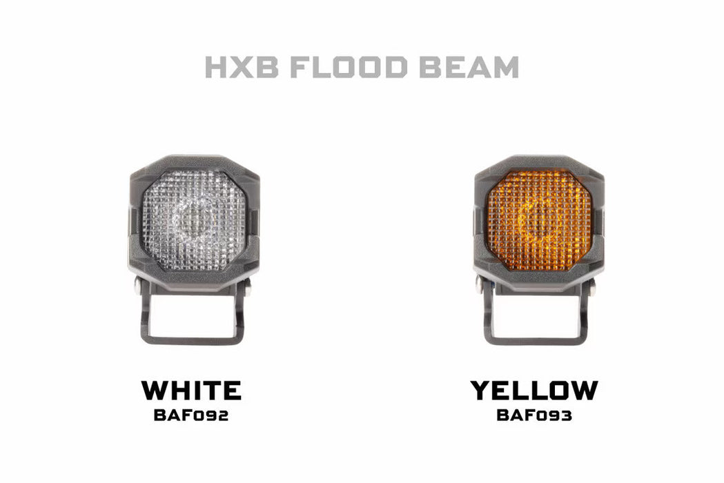 Morimoto 1 Banger LED Pods: HXB Flood Beam