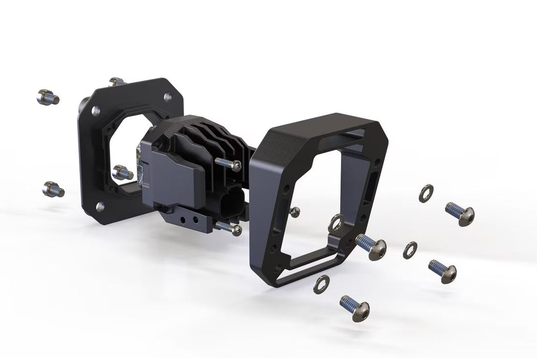 Morimoto 1 Banger Pod Lights: Flush Mounting Kit