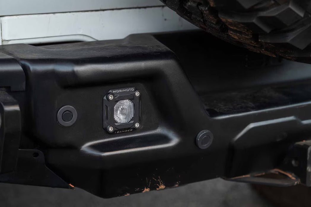 Morimoto 1 Banger Pod Lights: Flush Mounting Kit