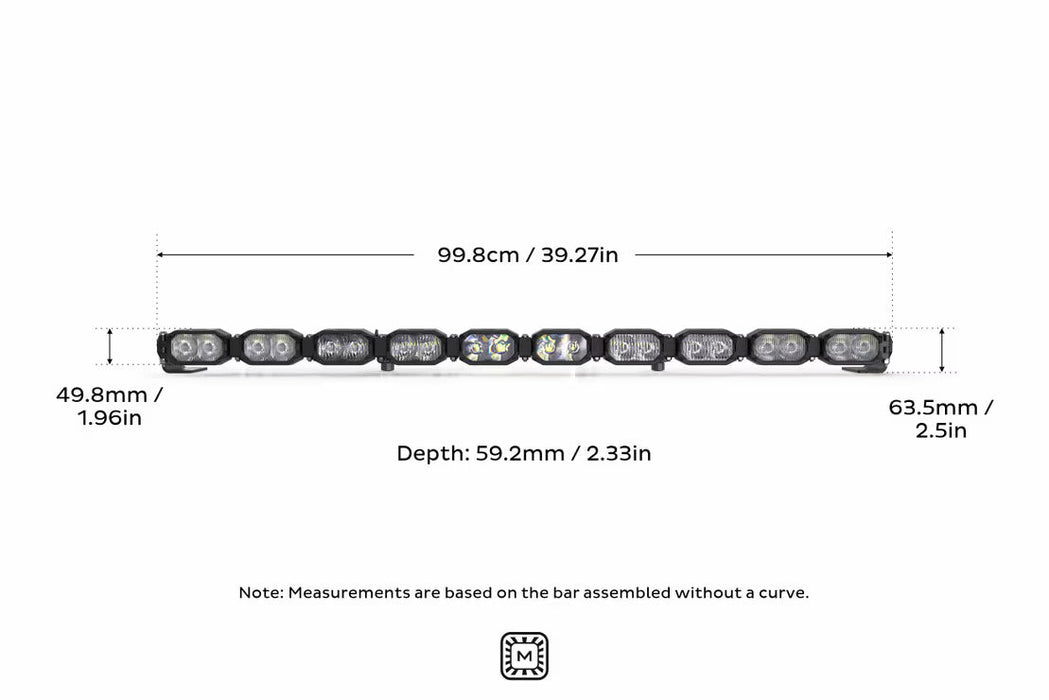 Morimoto 2 Banger Bar: 10 Pod / 40 "