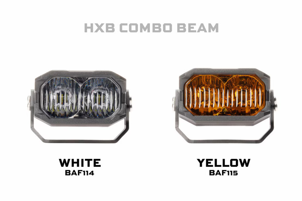 Morimoto 2 Banger LED Pods: HXB Combo Beam