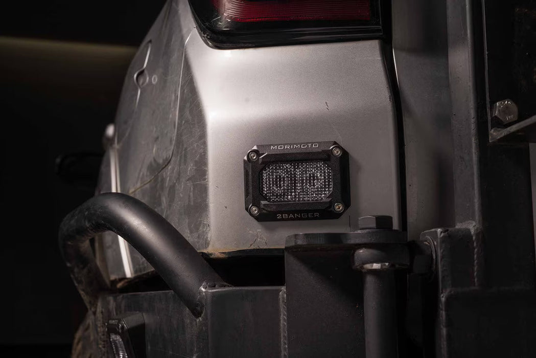 Morimoto 2 Banger Pod Lights: Flush Mounting Kit