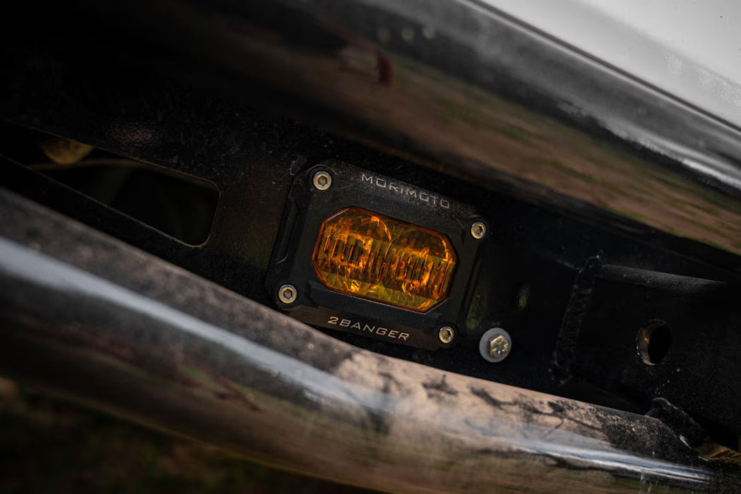 Morimoto 2 Banger Pod Lights: Flush Mounting Kit