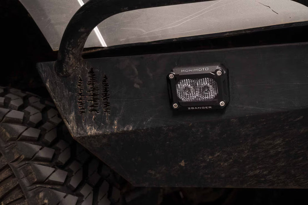 Morimoto 2 Banger Pod Lights: Flush Mounting Kit