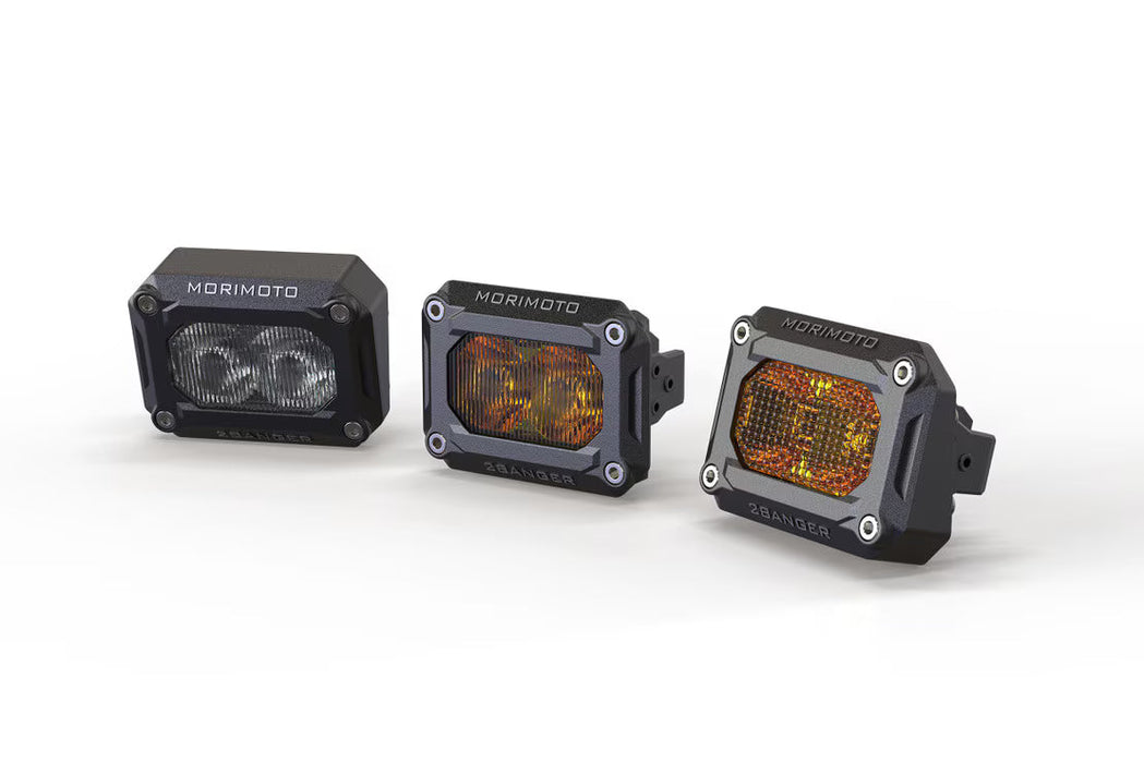 Morimoto 2 Banger Pod Lights: Flush Mounting Kit
