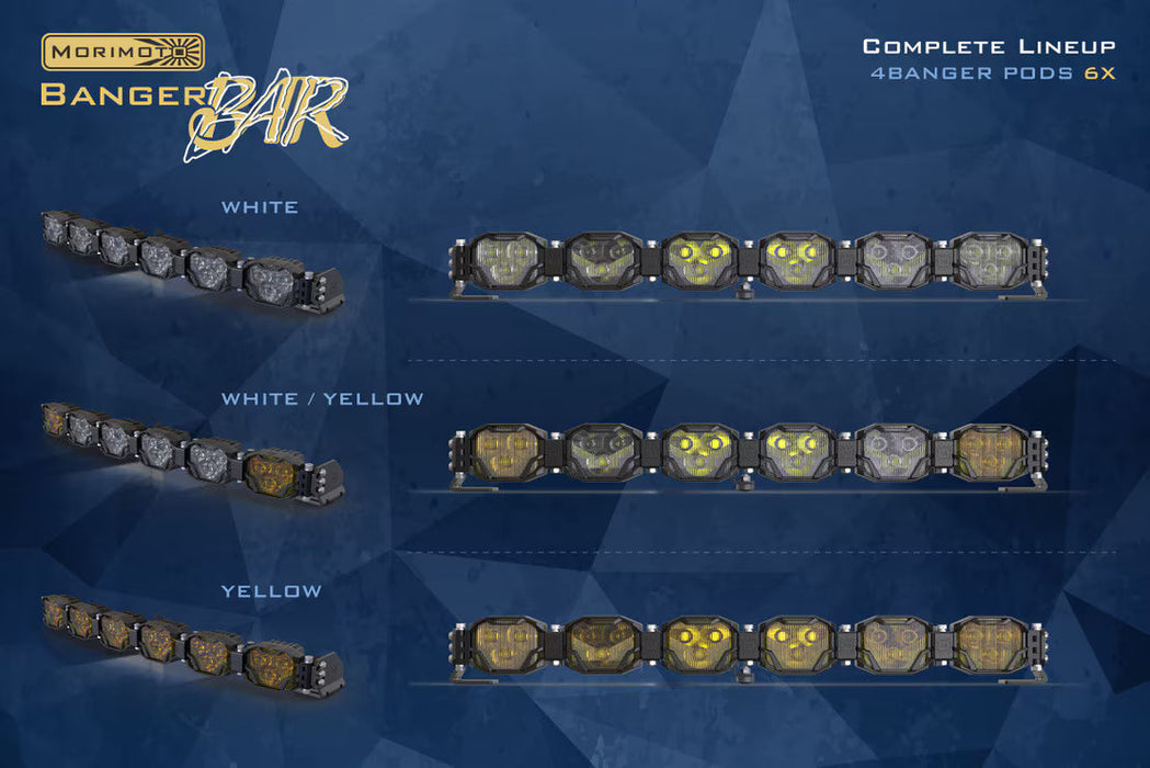 Morimoto 4 Banger Bar: 6 Pod / 24.5"
