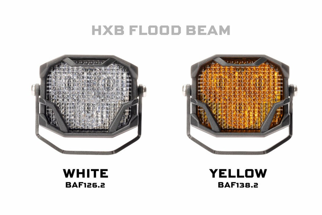 Morimoto 4 Banger LED Pods: HXB Flood Beam