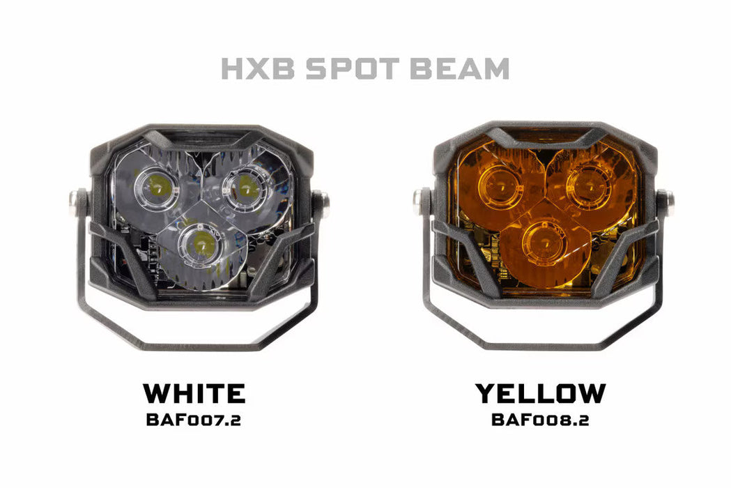 Morimoto 4 Banger LED Pods: HXB Spot Beam