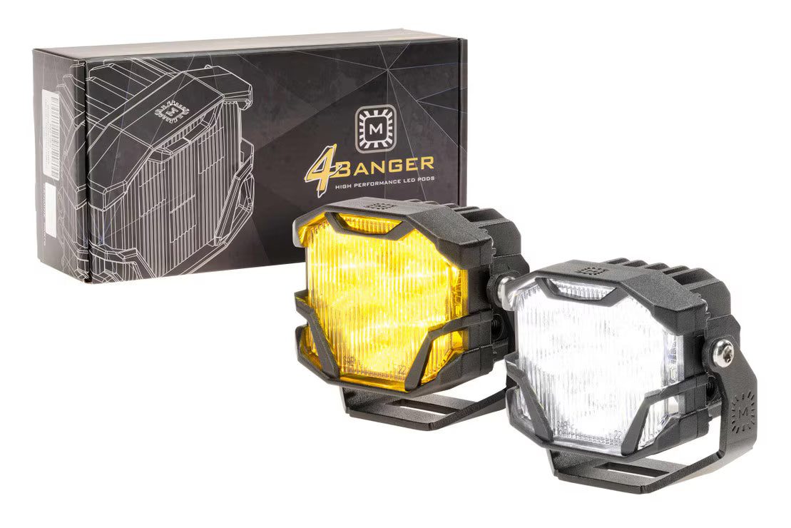 Morimoto 4 Banger LED Pods: HXB Wide Beam — Tundra Lifestyle
