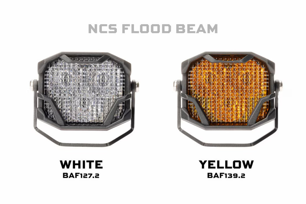 Morimoto 4 Banger LED Pods: NCS Flood Beam