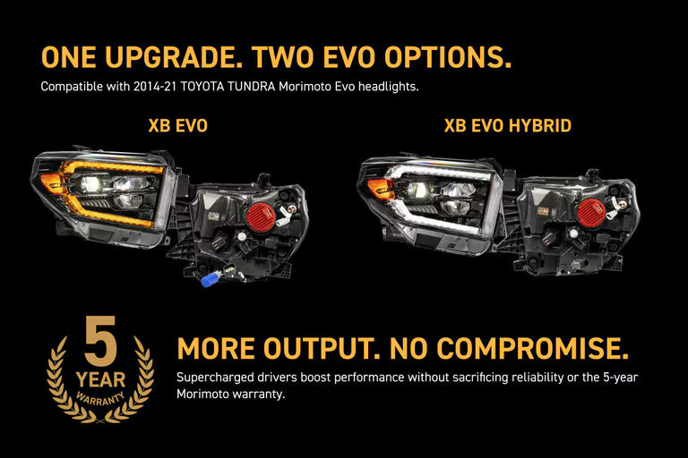 Morimoto Supercharged Drivers XB EVO For Tundra (2014-2021)