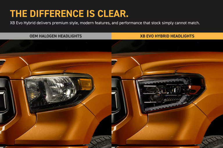 Morimoto XB Evo Hybrid LED Headlights For Tundra (2014-2021)