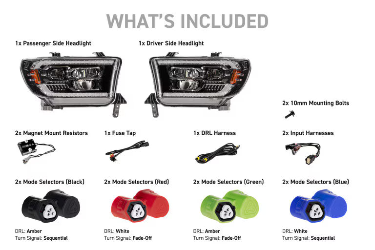 Morimoto XB Evo LED Headlights For Tundra (2007-2013)