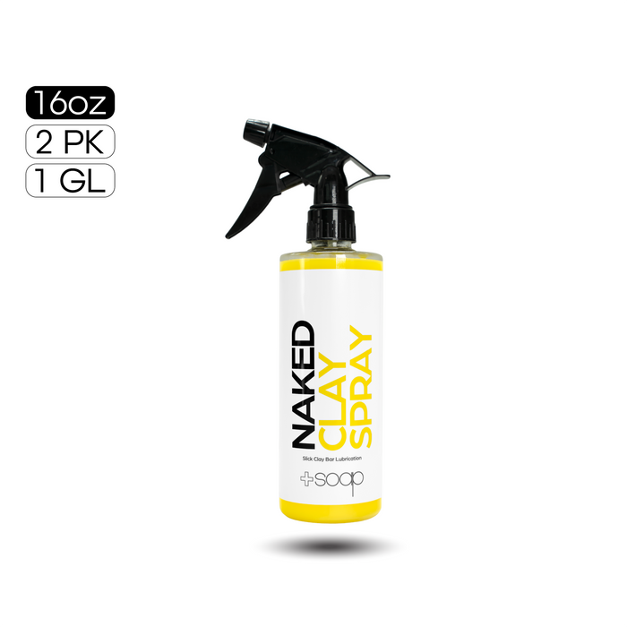 Plus Soap Naked Clay Spray | Clay Bar Lubricant