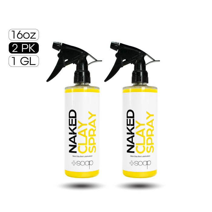 Plus Soap Naked Clay Spray | Clay Bar Lubricant
