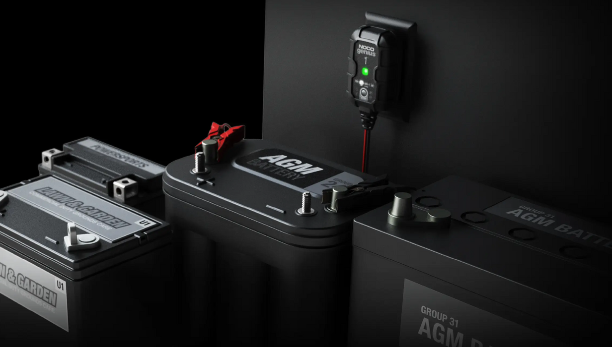 Noco GENIUS1 6V/12V 1A Smart Battery Charger