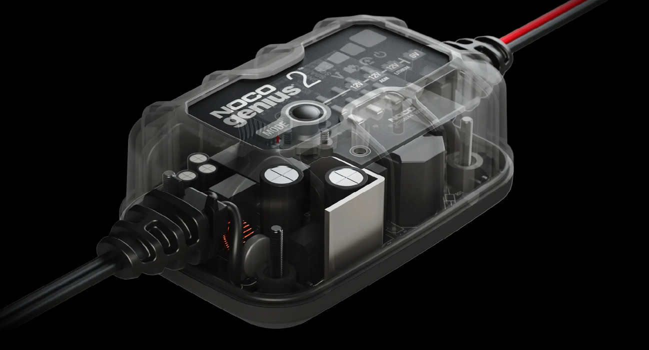 Noco GENIUS2 6V/12V 2A Smart Battery Charger