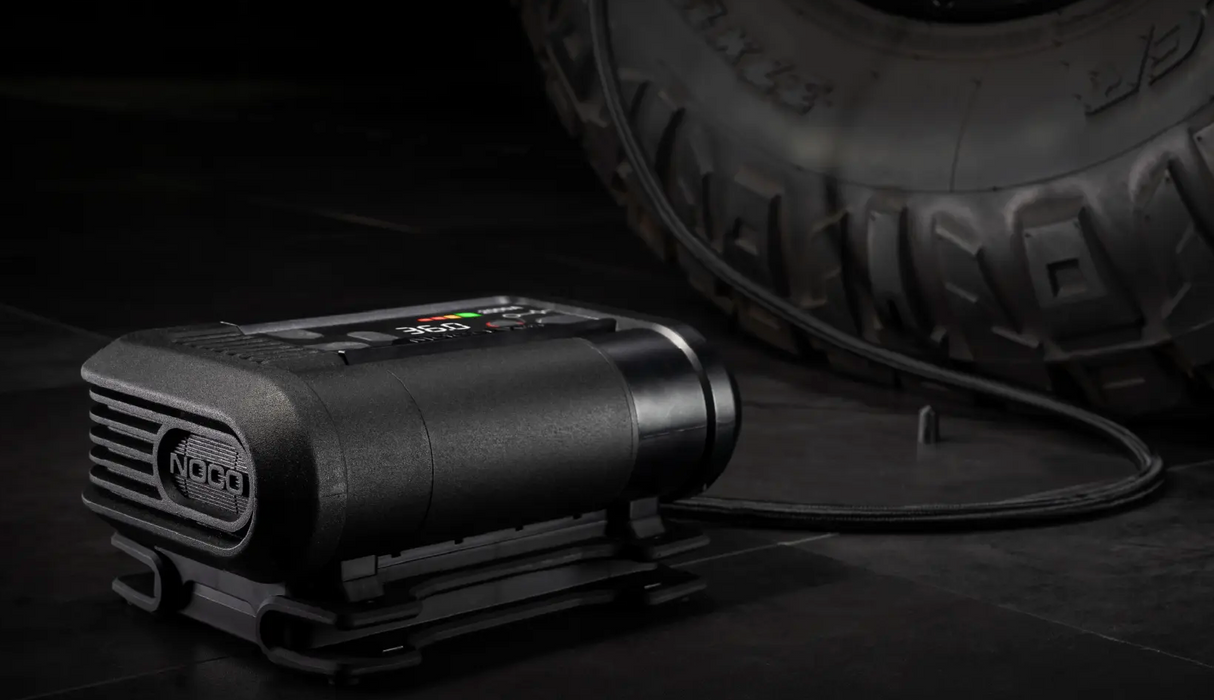 Noco AX65 2000A Boost Air Jump Starter and 67LPM 100PSI Air Compressor