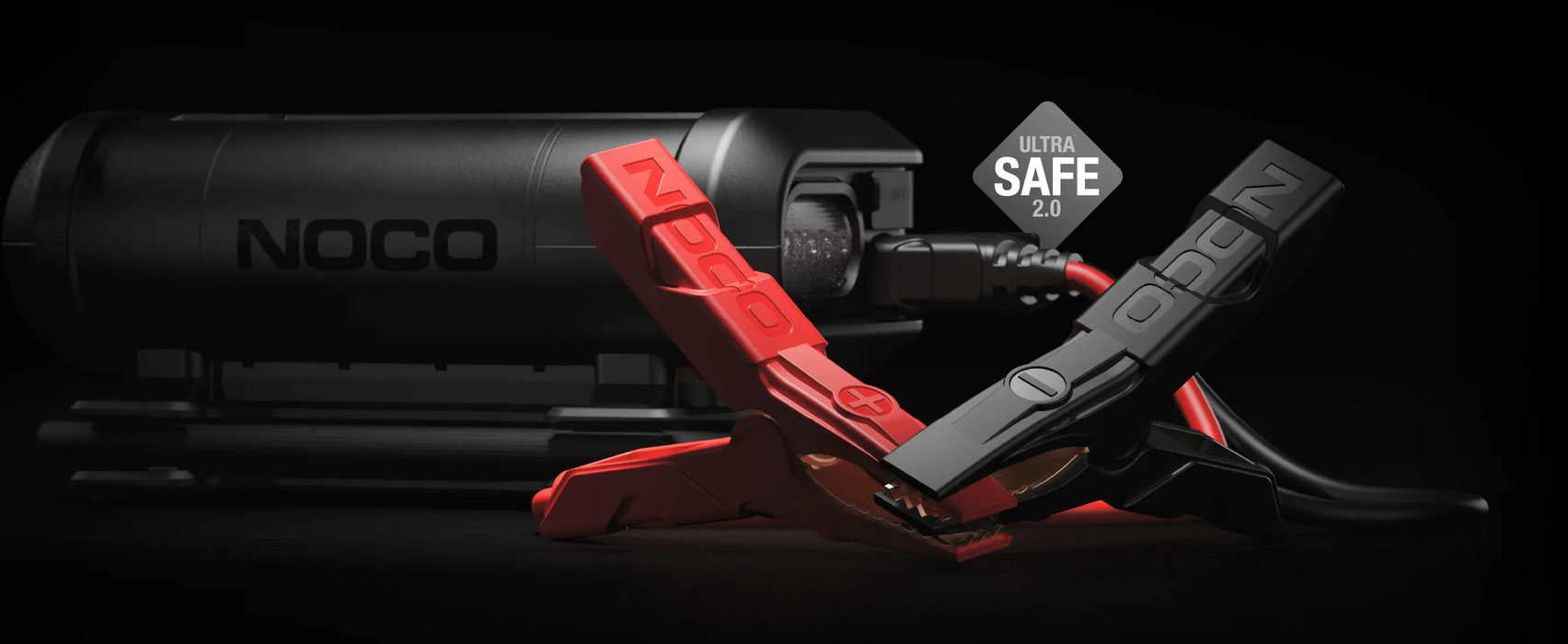 Noco AX65 2000A Boost Air Jump Starter and 67LPM 100PSI Air Compressor