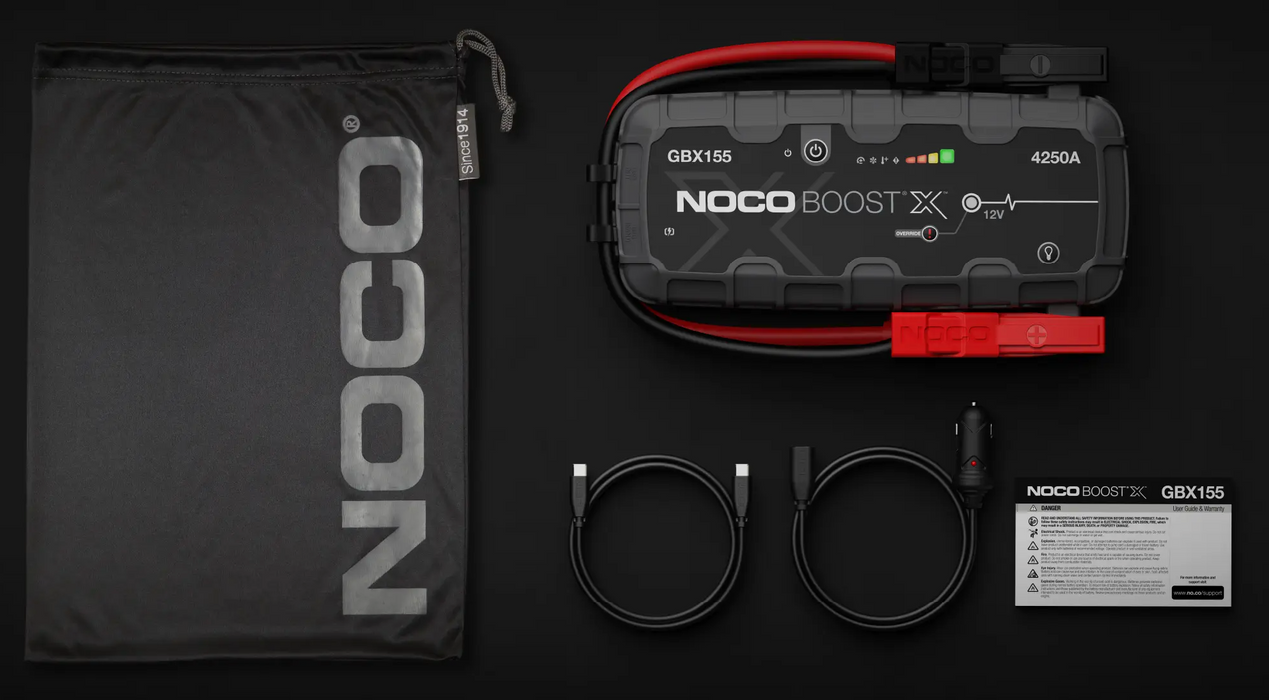 Noco GBX155 4250A 12V Boost X UltraSafe Jump Starter