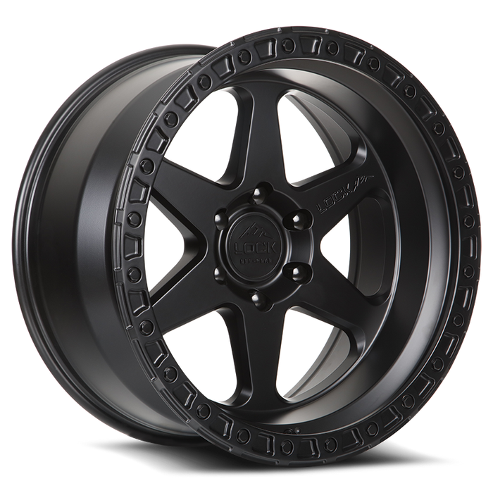 Lock Off-Road Wheels Olympus Matte Black