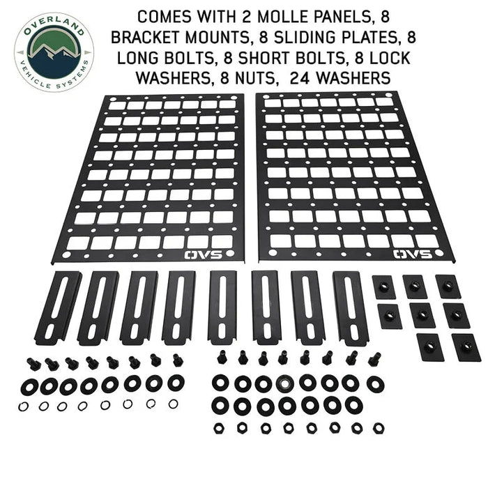 Overland Vehicle System Bulkhead Molle Panels (Pair)