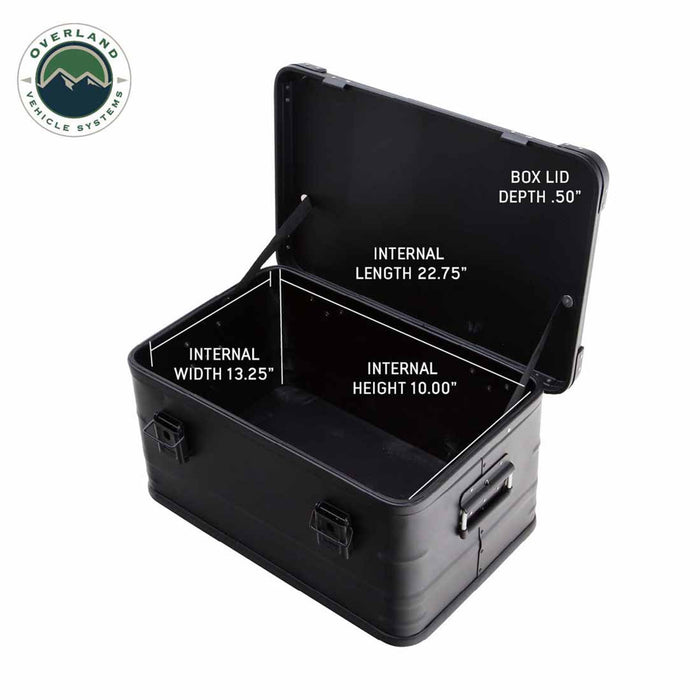 Overland Vehicle Systems Aluminum Box Storage 53 QT