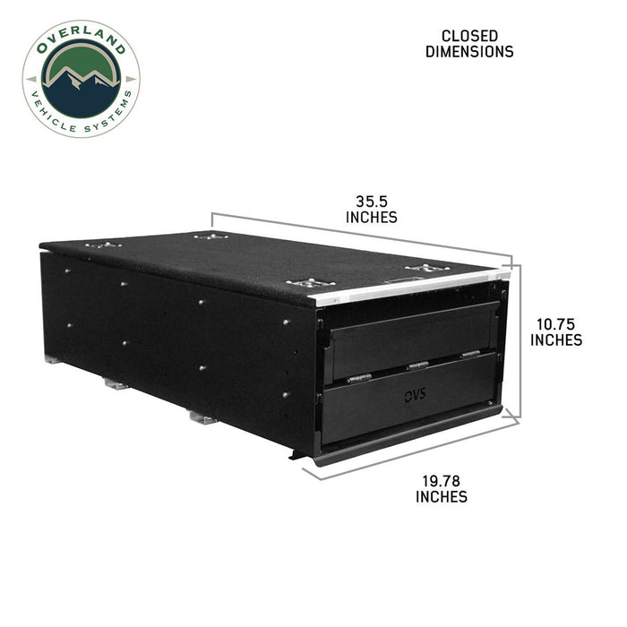 Overland Vehicle Systems Cargo Box Kitchen W/Slide Out, Storage Box & Cooking Area