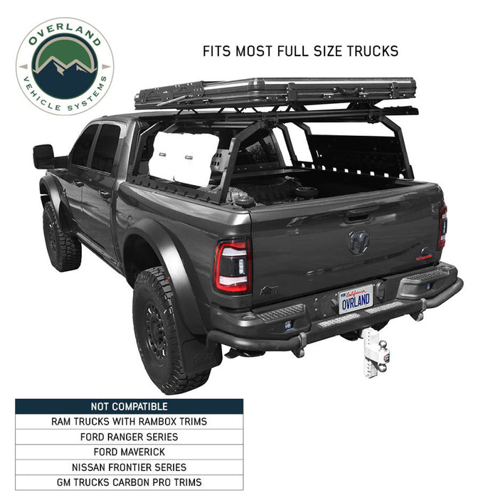 Overland Vehicle Systems Discovery Rack Full Size Truck Short Bed Application