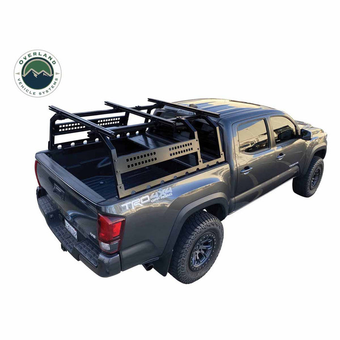 Overland Vehicle Systems Discovery Rack Mid Size Truck Short Bed Application
