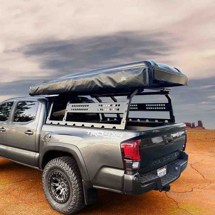 Overland Vehicle Systems Discovery Rack Mid Size Truck Short Bed Application
