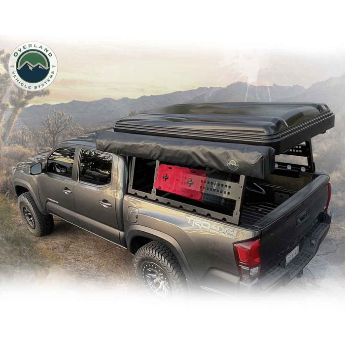 Overland Vehicle Systems Discovery Rack Mid Size Truck Short Bed Application