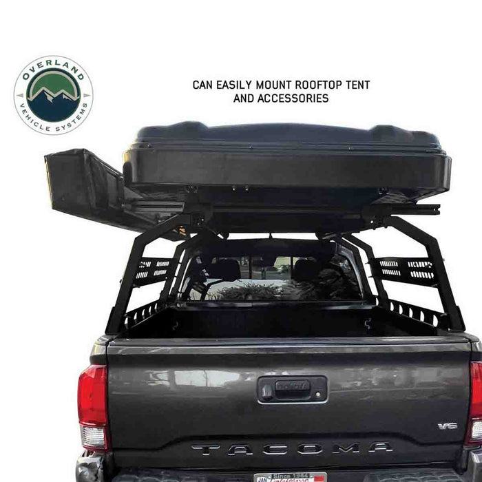 Overland Vehicle Systems Discovery Rack Mid Size Truck Short Bed Application