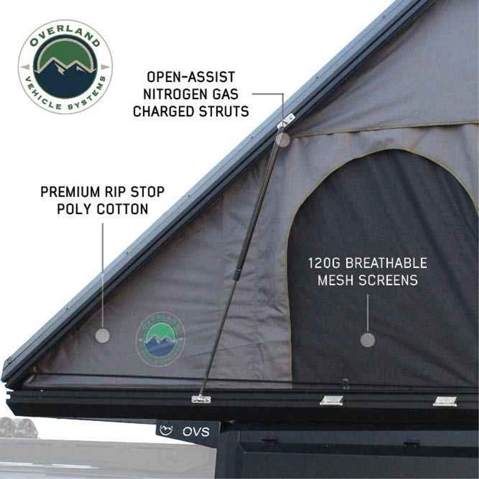 Overland Vehicle Systems Excursion Camper Shell Roof Top Tent Combo