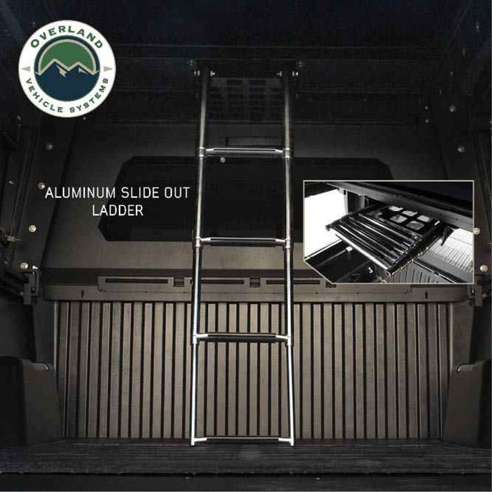 Overland Vehicle Systems Excursion Camper Shell Roof Top Tent Combo