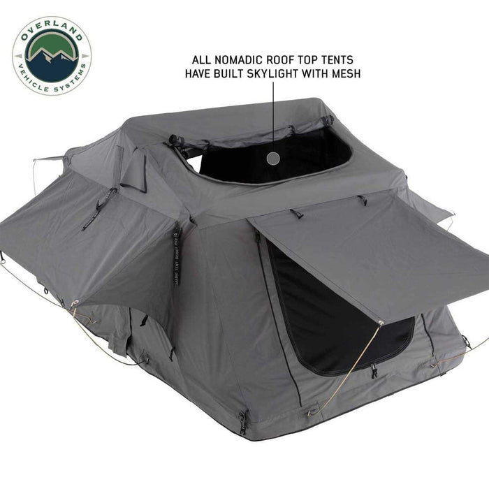 Overland Vehicle Systems HD Nomadic 2 Standard Soft Shell Roof Top Tent