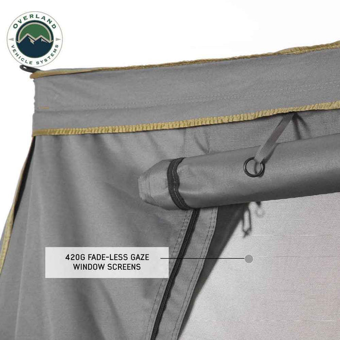 Overland Vehicle Systems HD Nomadic 270 Degree Awning Wall 1 with Door & Window