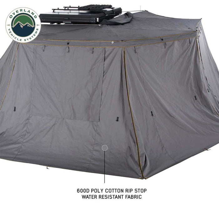 Overland Vehicle Systems HD Nomadic 270 Degree Awning Wall W/Window