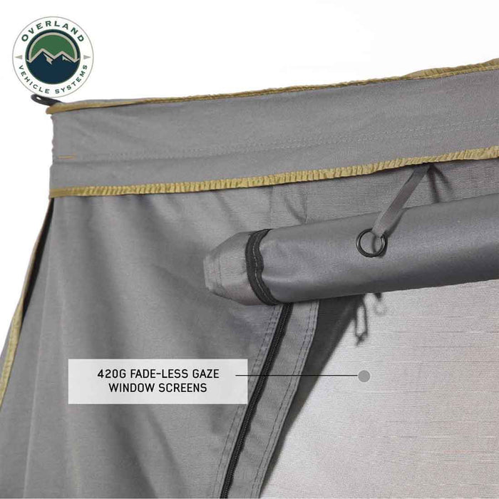 Overland Vehicle Systems HD Nomadic 270 Degree Awning Wall W/Window