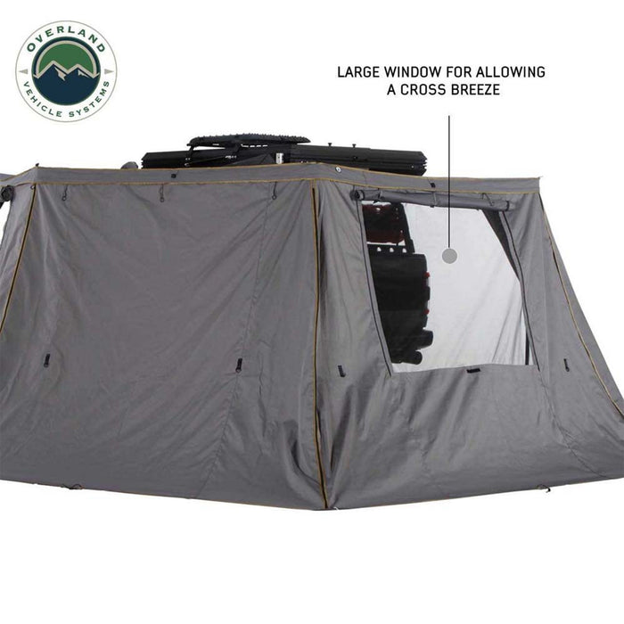 Overland Vehicle Systems HD Nomadic 270 Degree Awning Wall 2 with Window