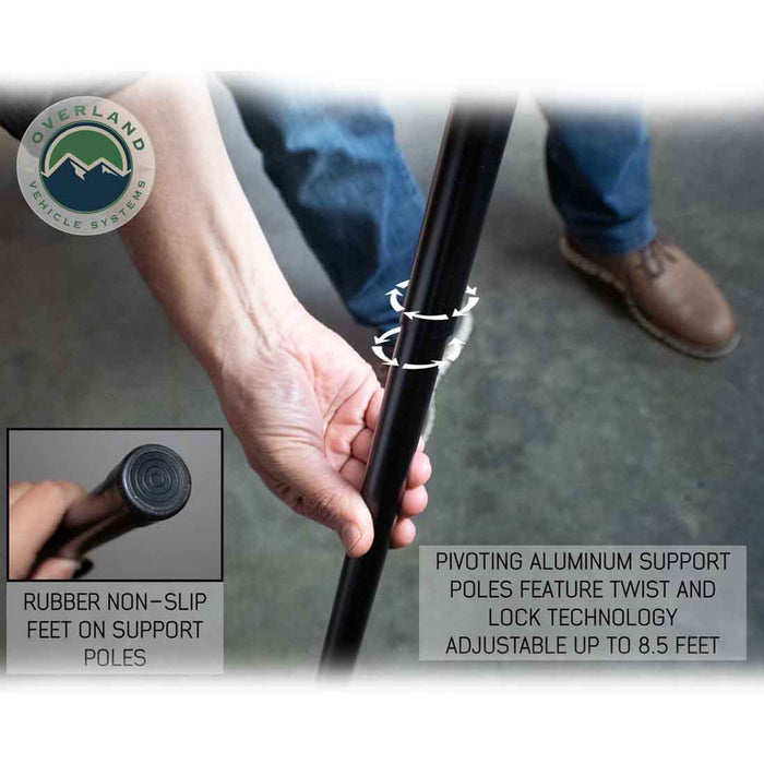 Overland Vehicle Systems HD Nomadic 270 Degree Awning & Wall 1, 2, & 3