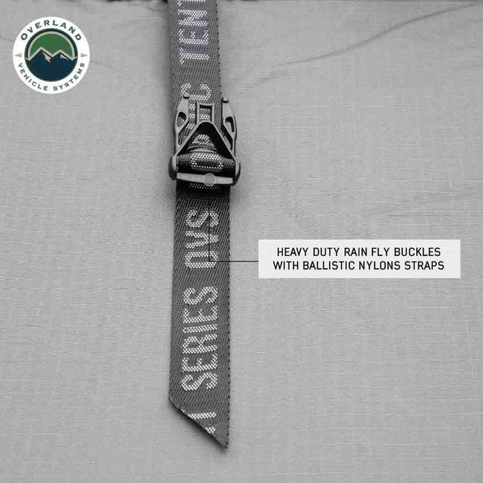 Overland Vehicle Systems HD Nomadic 3 Extended Soft Shell Roof Top Tent