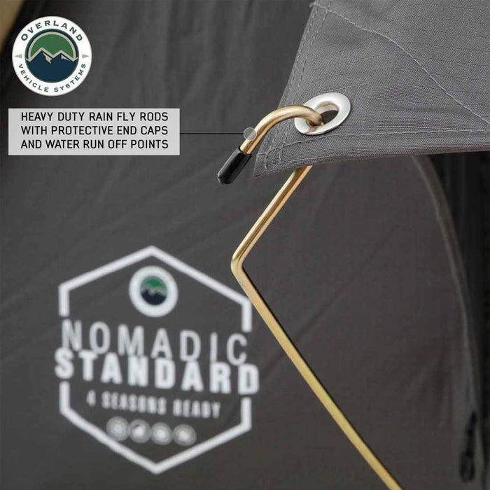 Overland Vehicle Systems HD Nomadic 3 Standard Soft Shell Roof Top Tent