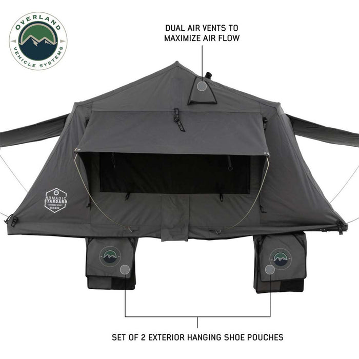 Overland Vehicle Systems HD Nomadic 3 Standard Soft Shell Roof Top Tent