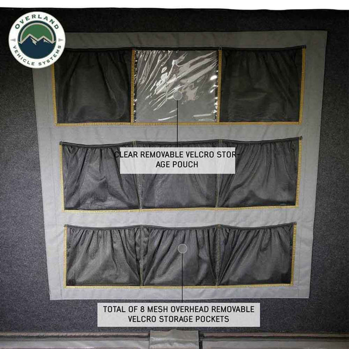 Overland Vehicle Systems HD Sidewinder Side Load Aluminum Hard Shell Roof Top Tent