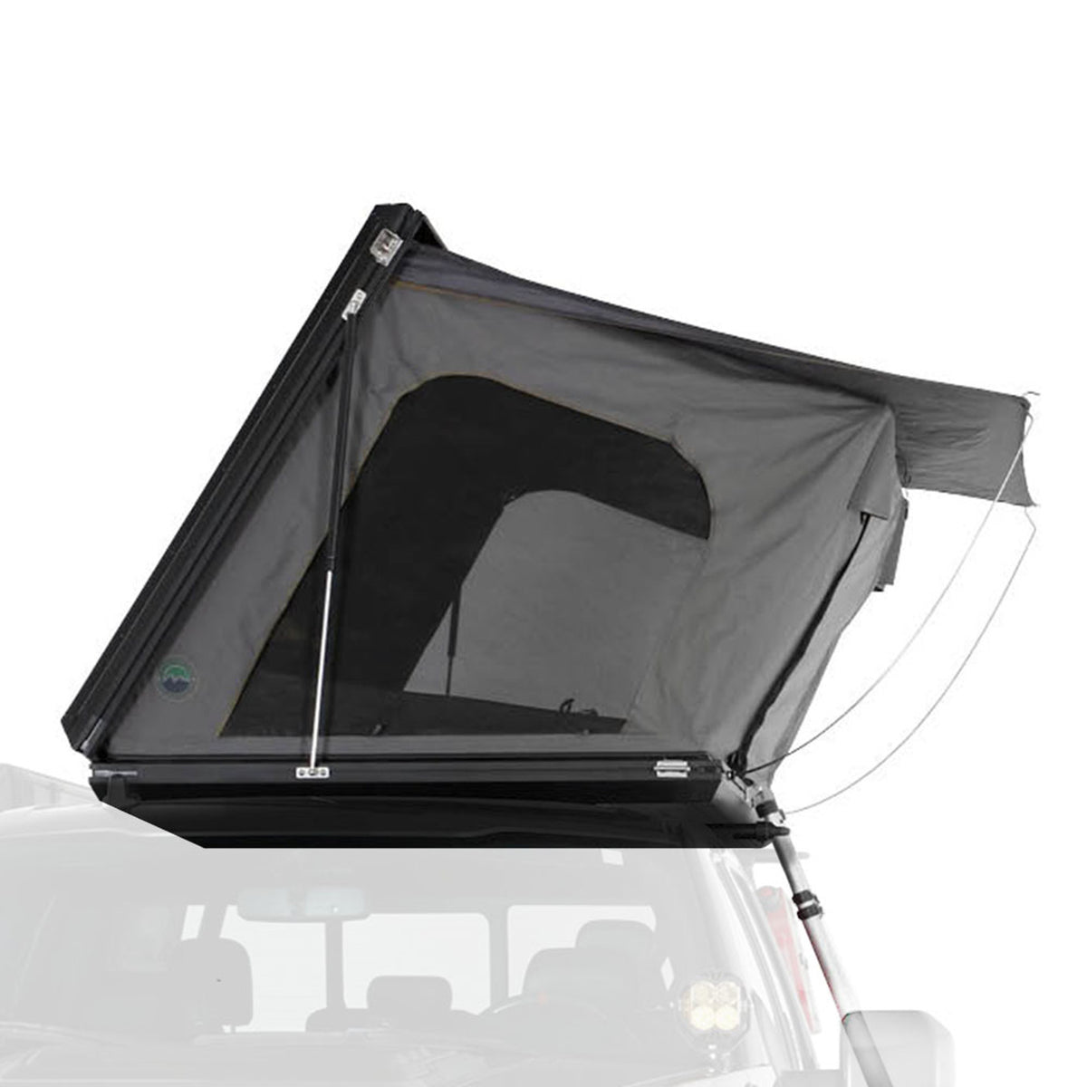 side tent for car Overland Vehicle Systems HD Sidewinder Side Load Aluminum Hard Shell R —  Tundra Lifestyle