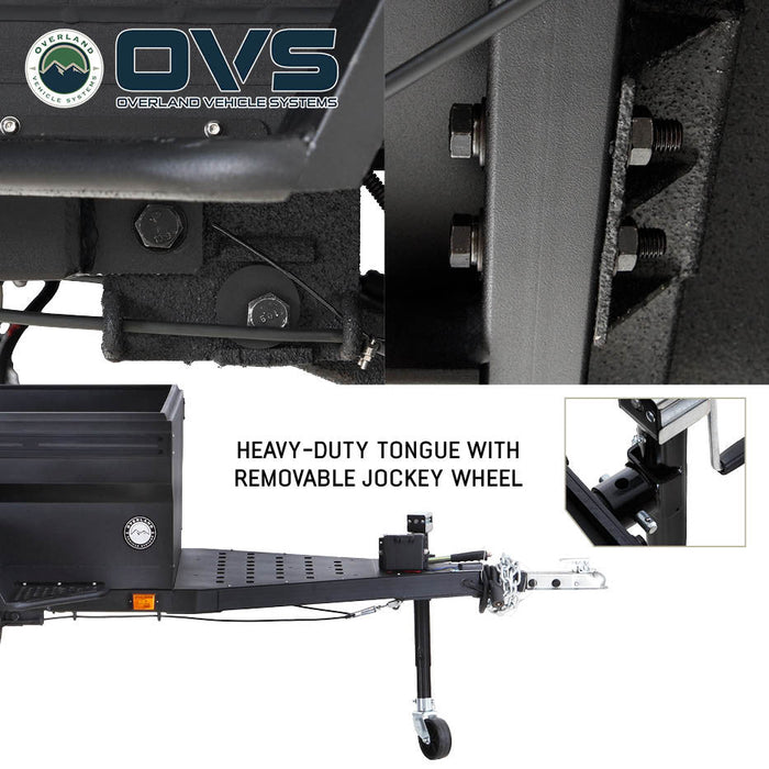 Overland Vehicle Systems Off Road Trailer Military Style
