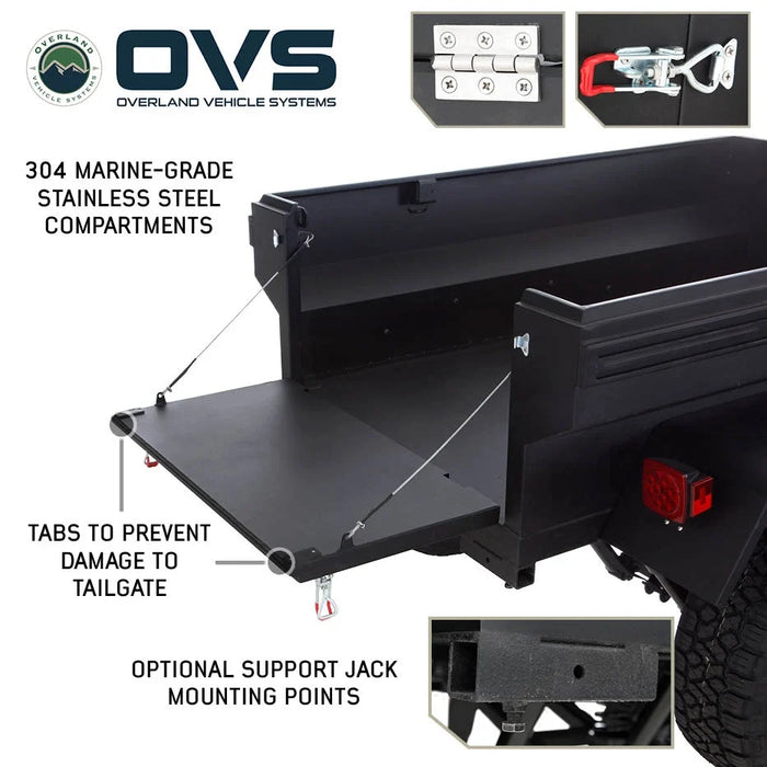 Overland Vehicle Systems Off Road Trailer Military Style
