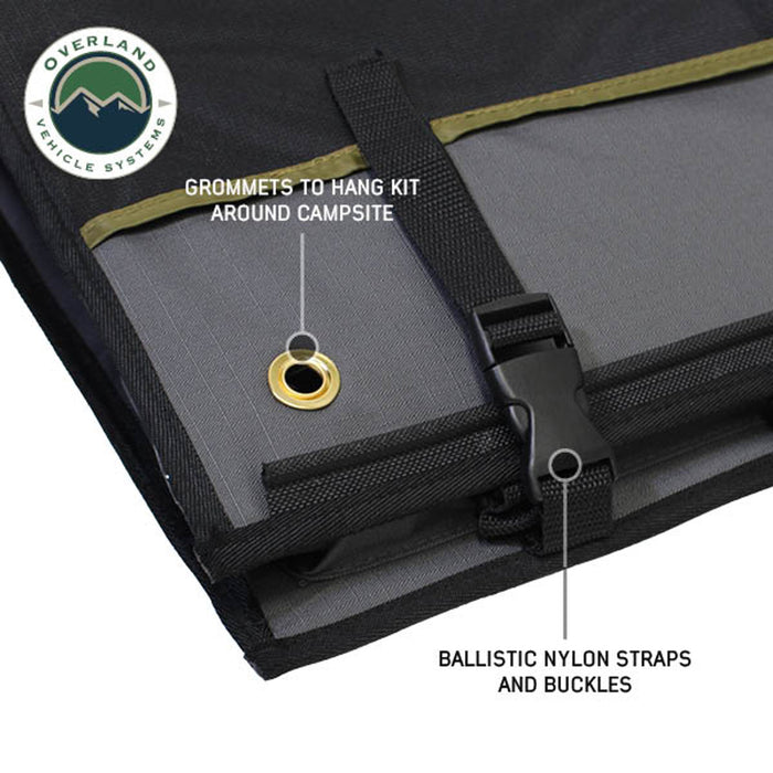 Overland Vehicle Systems Overland Kitchen 24 Kit Piece Cooking & Utensil Kit