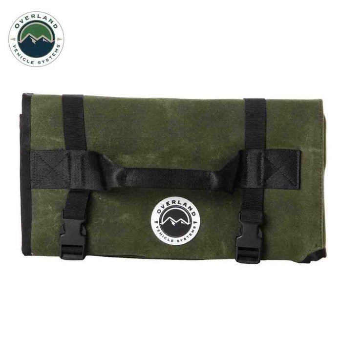 Overland Vehicle Systems Rolled General Tool Storage Bag #16 Waxed Canvas